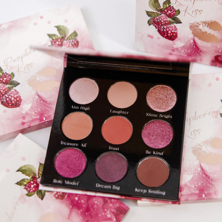 Raspberry Kiss 9 Pan Palette