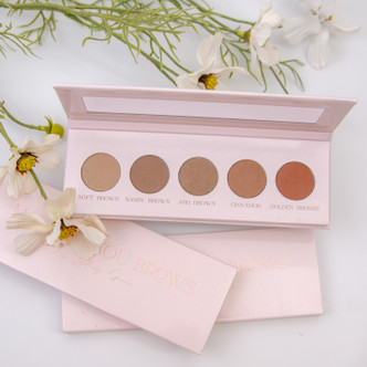 Soft Brown - Eyebrow Palette